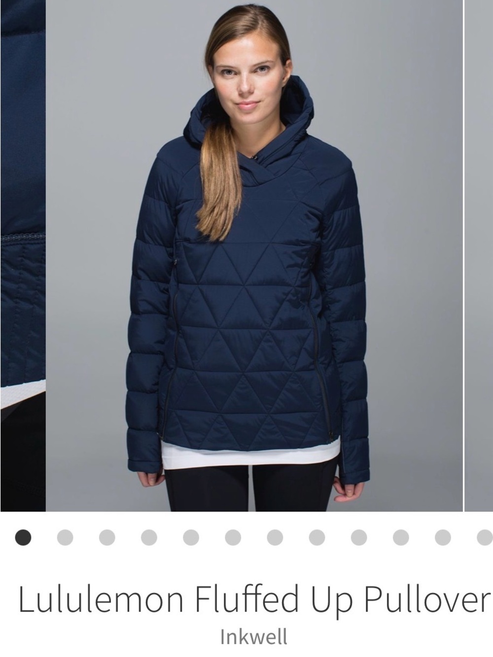 Lululemon Fluffed Up Down Pullover Hooded Jacket - Picture 2 of 14